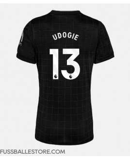 Günstige Tottenham Hotspur Destiny Udogie #13 Auswärtstrikot Damen 2025-26 Kurzarm